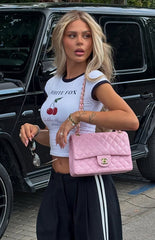 It's Golden Hour Baby Tee White