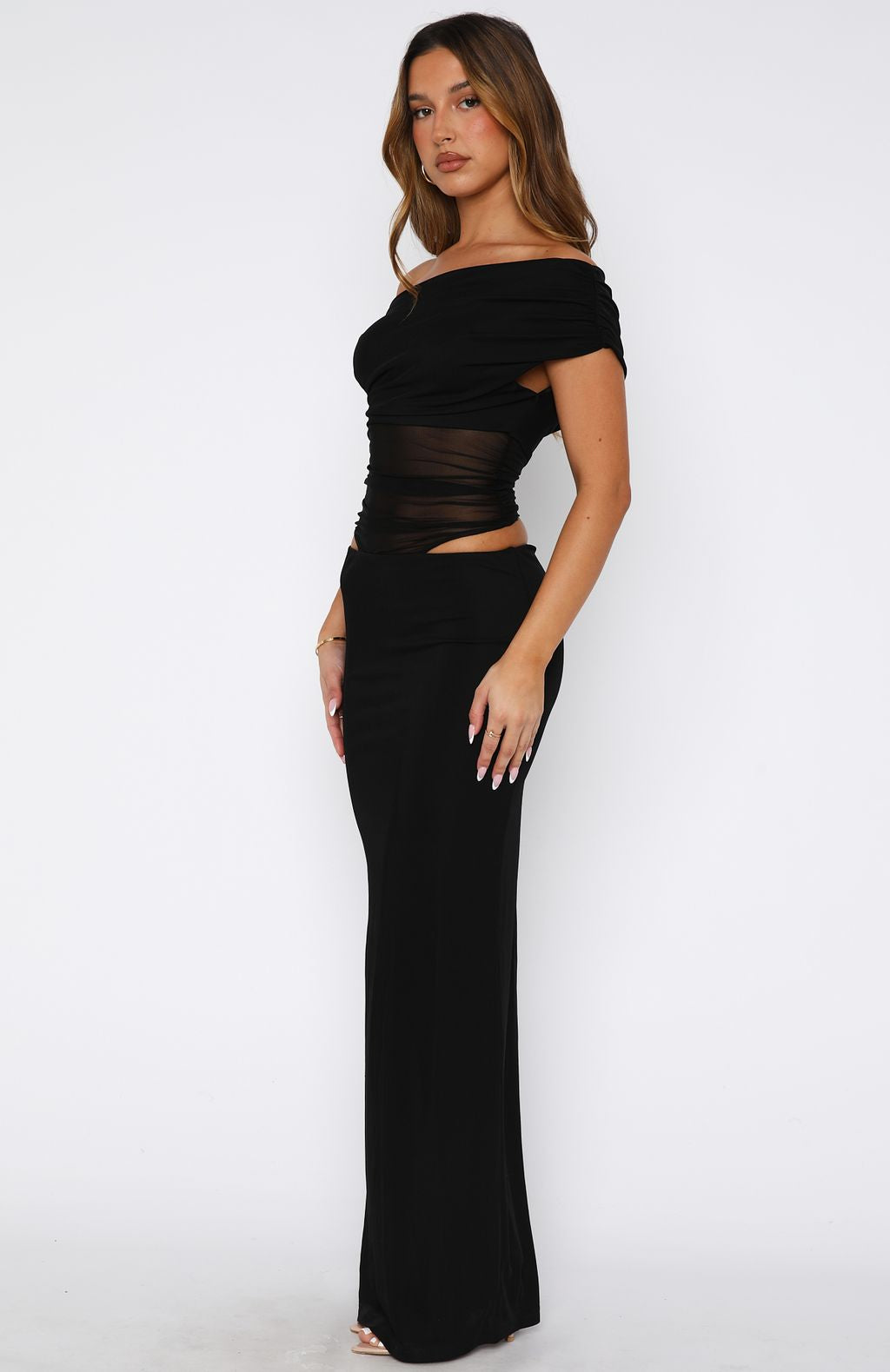 Girls Night Maxi Dress Black
