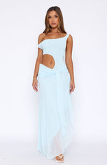Florence Fling Maxi Dress Baby Blue