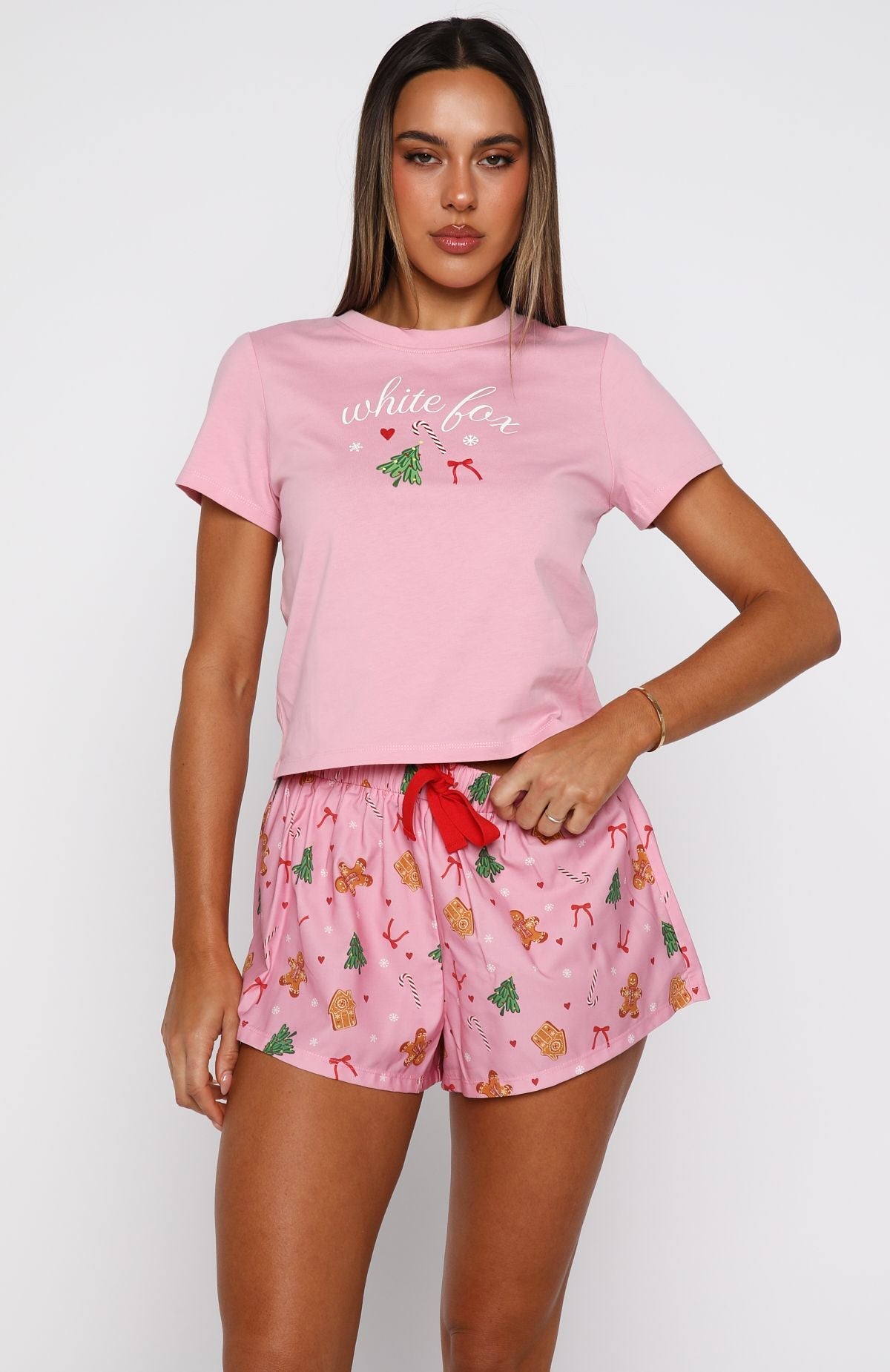 Sweetheart Pyjama Set Candy Kiss