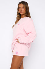 Keep Blooming Lounge Shorts Pink