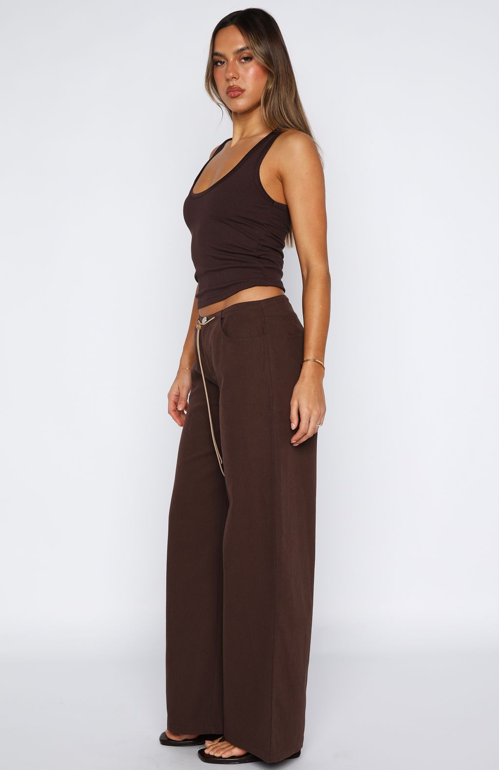 Never Really Over Pants Chocolate