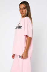From The Archives Charli Oversized Tee Pink