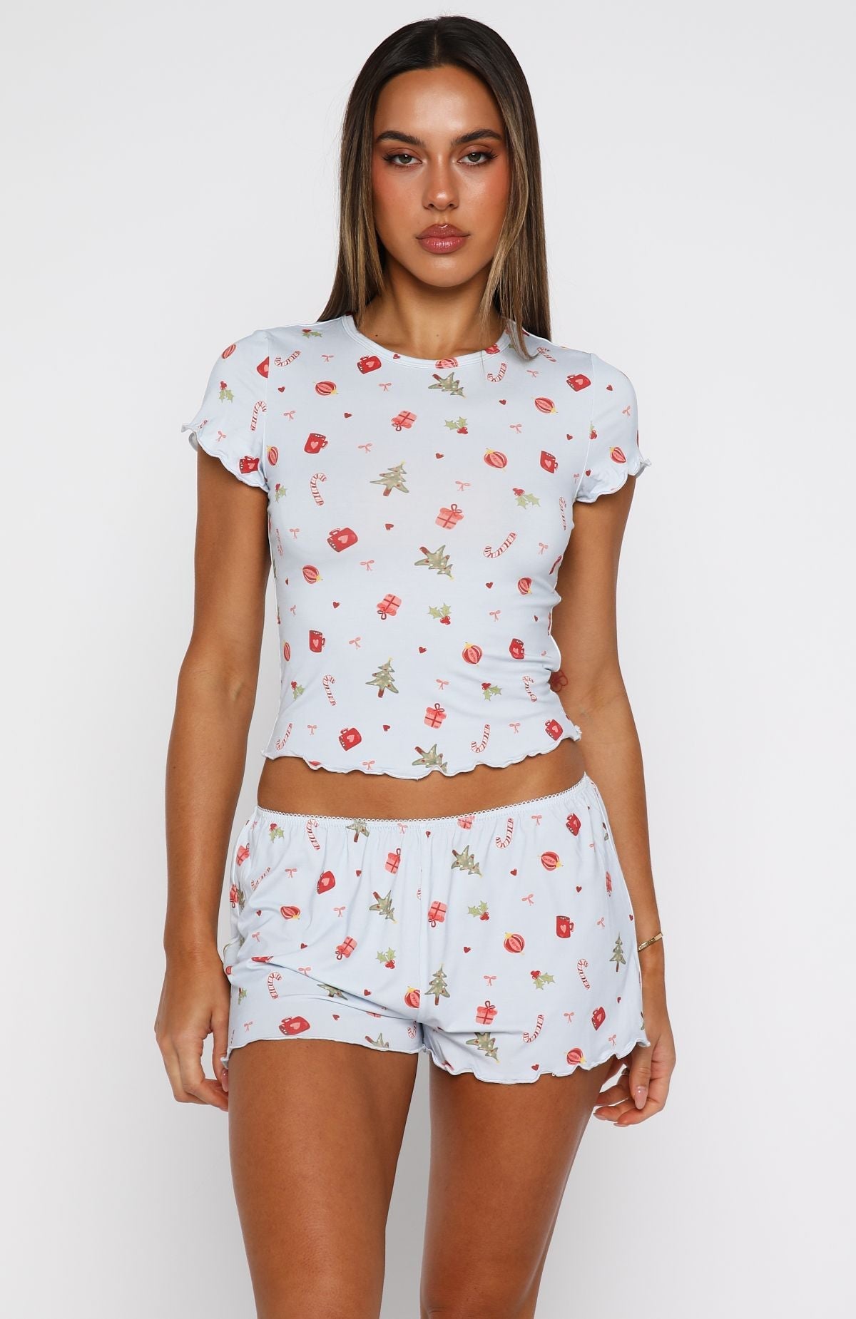 Dreamy Pyjama Shorts Jingle Joy