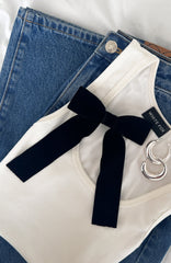 Xenia Hair Clip Black