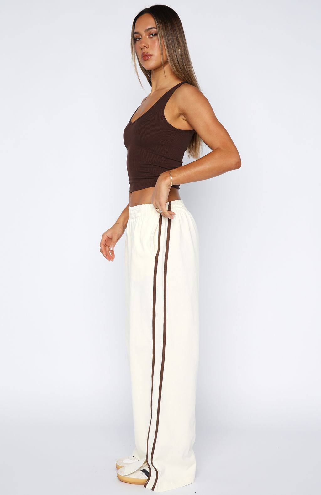 Make Me Promises Pants Cream