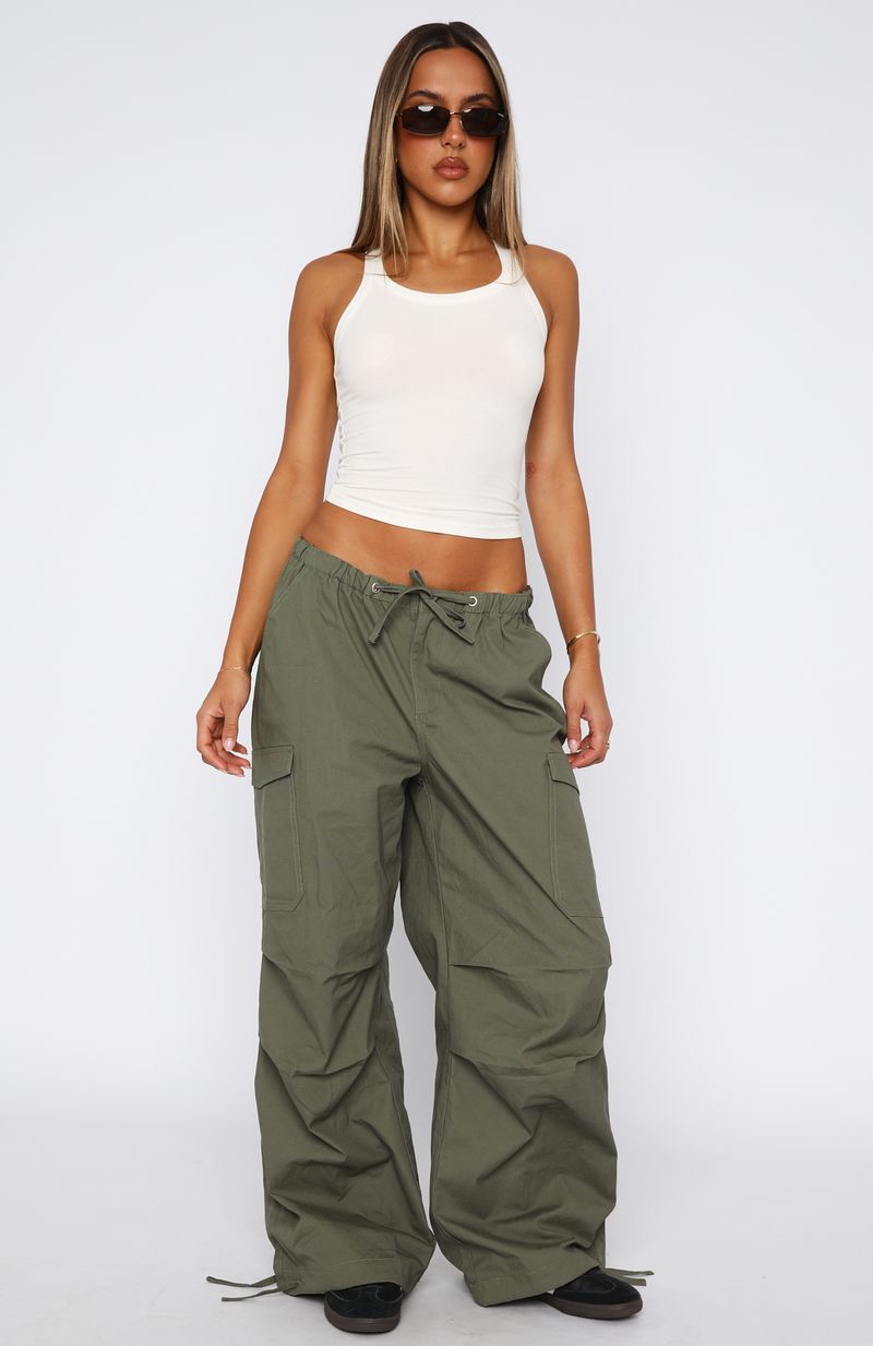 Commodity Parachute Pants Khaki