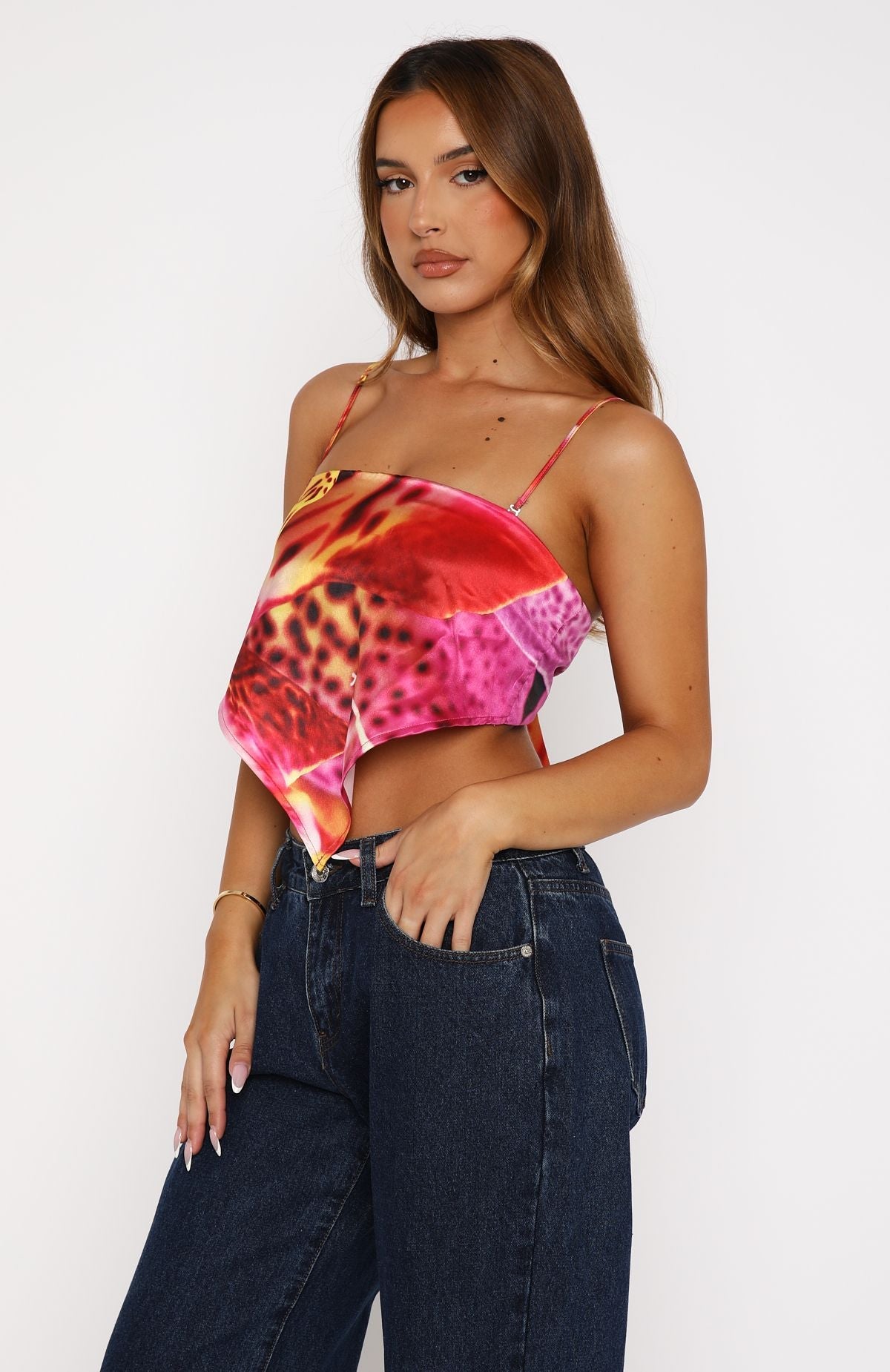 Paradise Island Top Orchid Sun