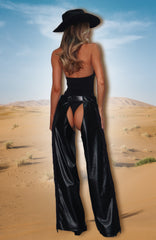 Cowgirl Cutie Chaps Set Black
