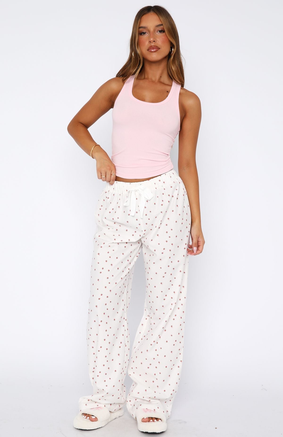Sweetheart Pyjama Pants Strawberry Love