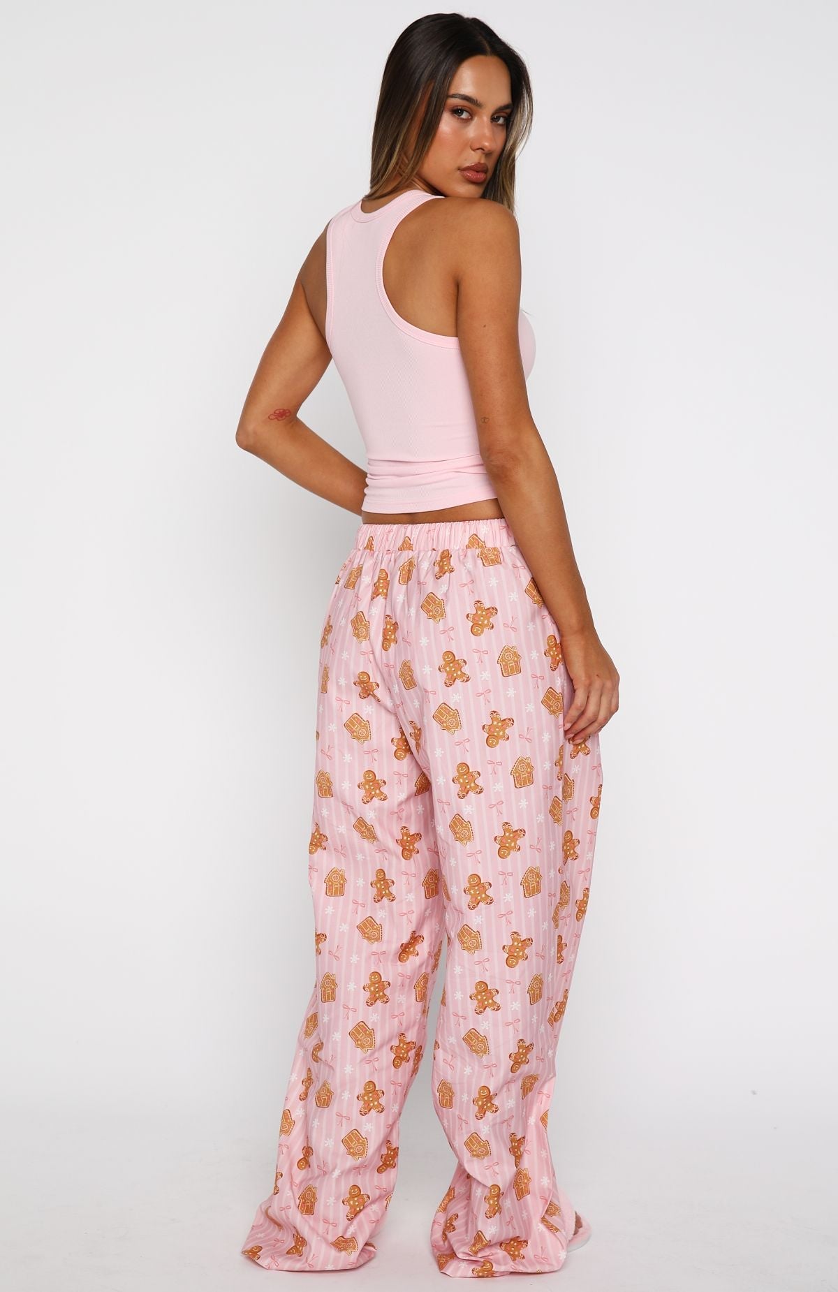 Sweetheart Pyjama Pants Gingerbread Twist