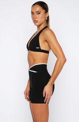 Defence Bike Shorts Black/White