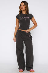 Shades Of Beauty Track Pants Charcoal