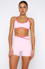 Relentless Sports Bra Marshmallow/Pink