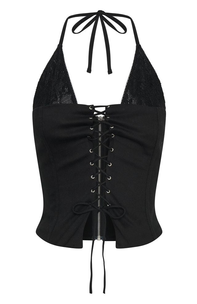 After Party Bustier Black
