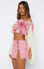 Desert Drifts Long Sleeve Top Oasis Bloom