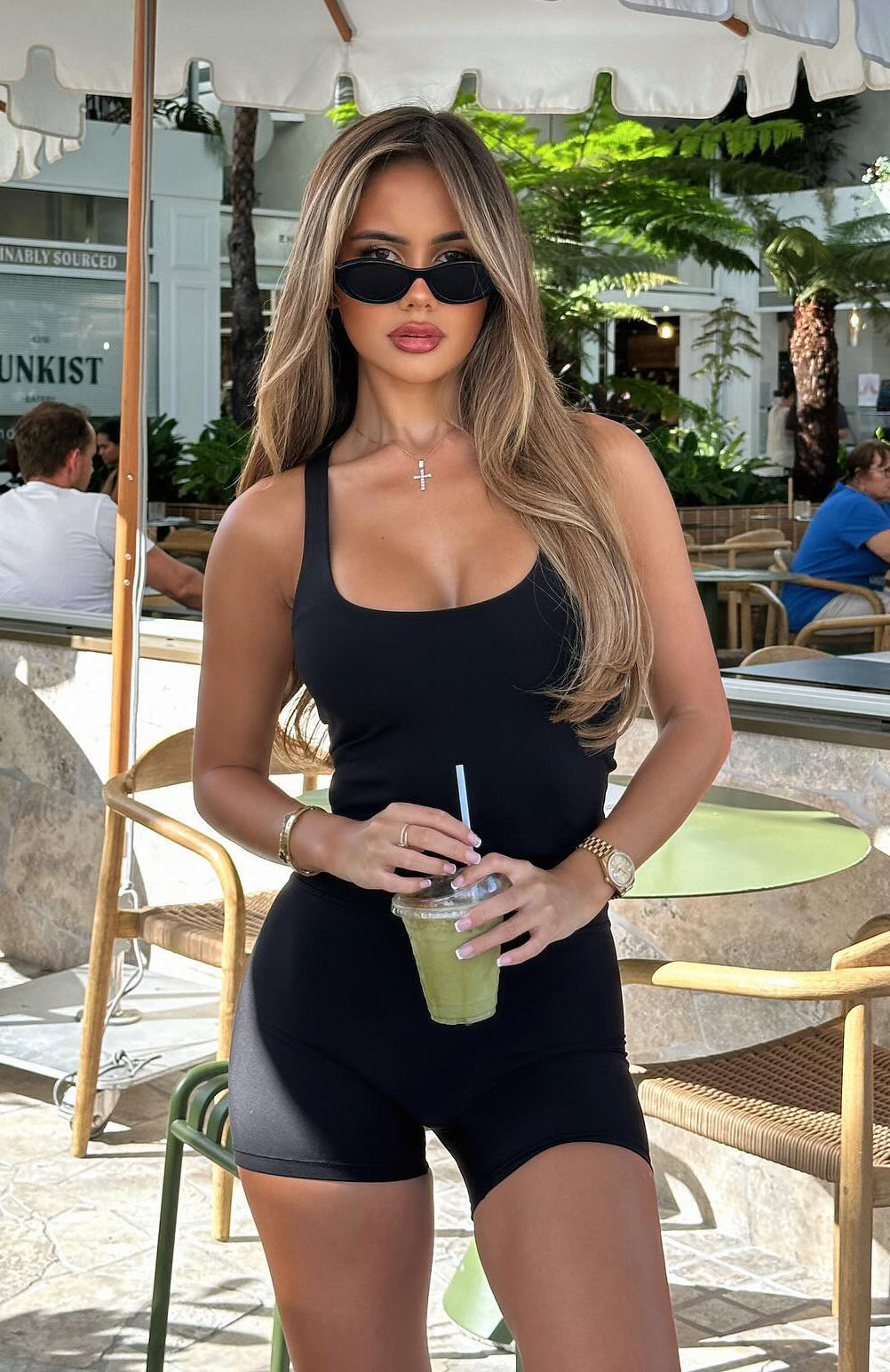 Work It Out Active Tank Black