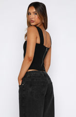 Forever Life Bustier Black