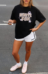 11th Street She's So Lucky Oversized Tee Licorice