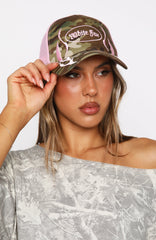 Brooks Trucker Cap Camo/Pink