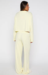 Bedtime Bliss Pyjama Set Lemon