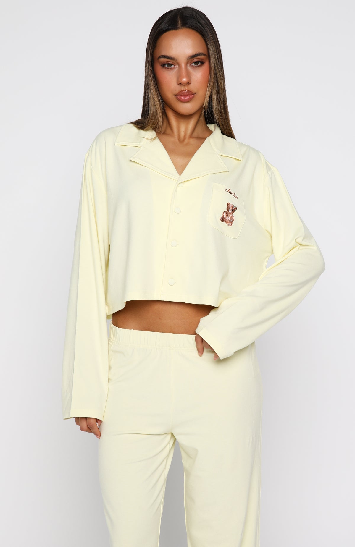 Bedtime Bliss Pyjama Set Lemon
