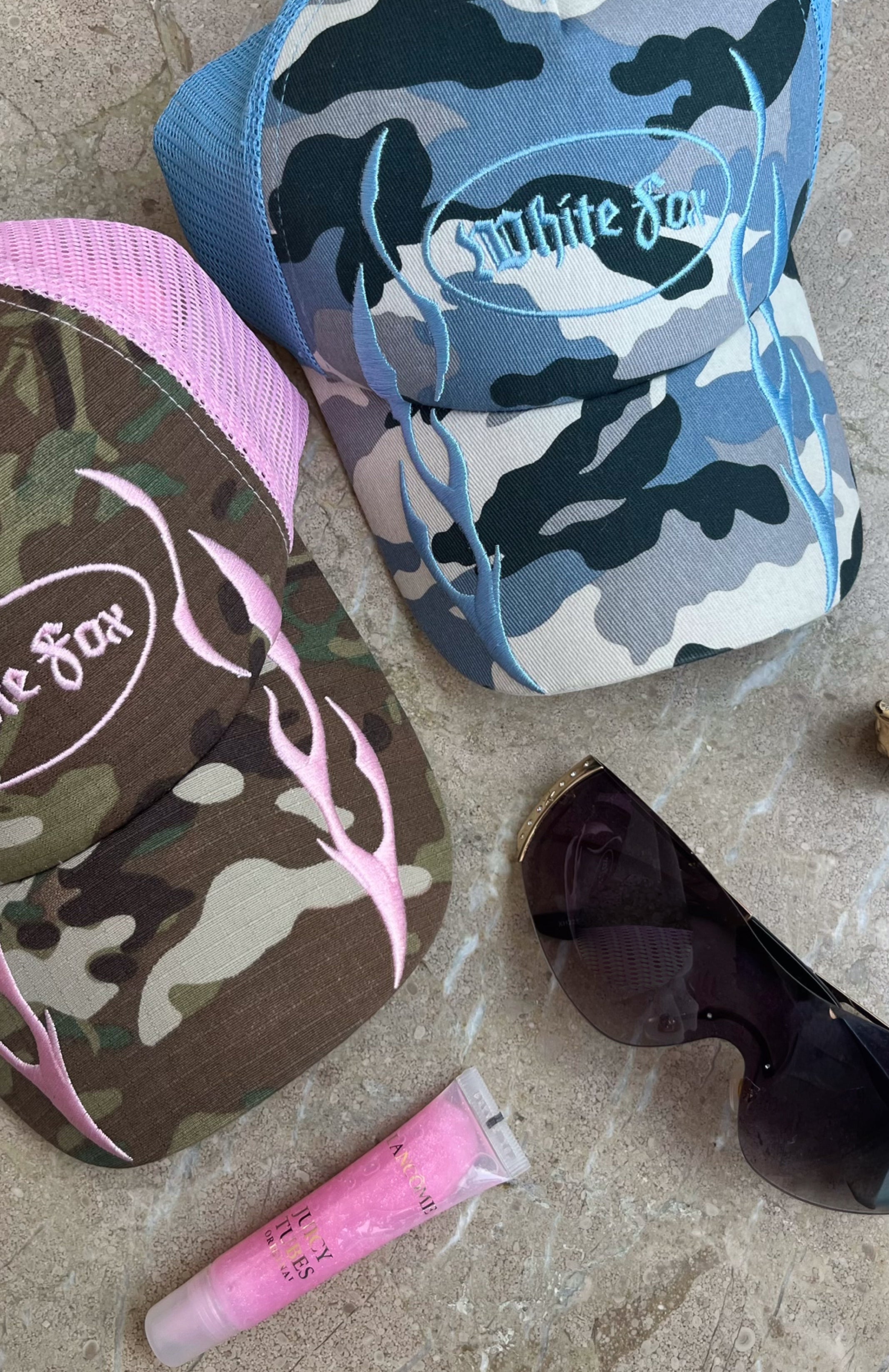 Brooks Trucker Cap Camo/Pink