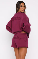 From The Archives Lexi Lounge Shorts Berry