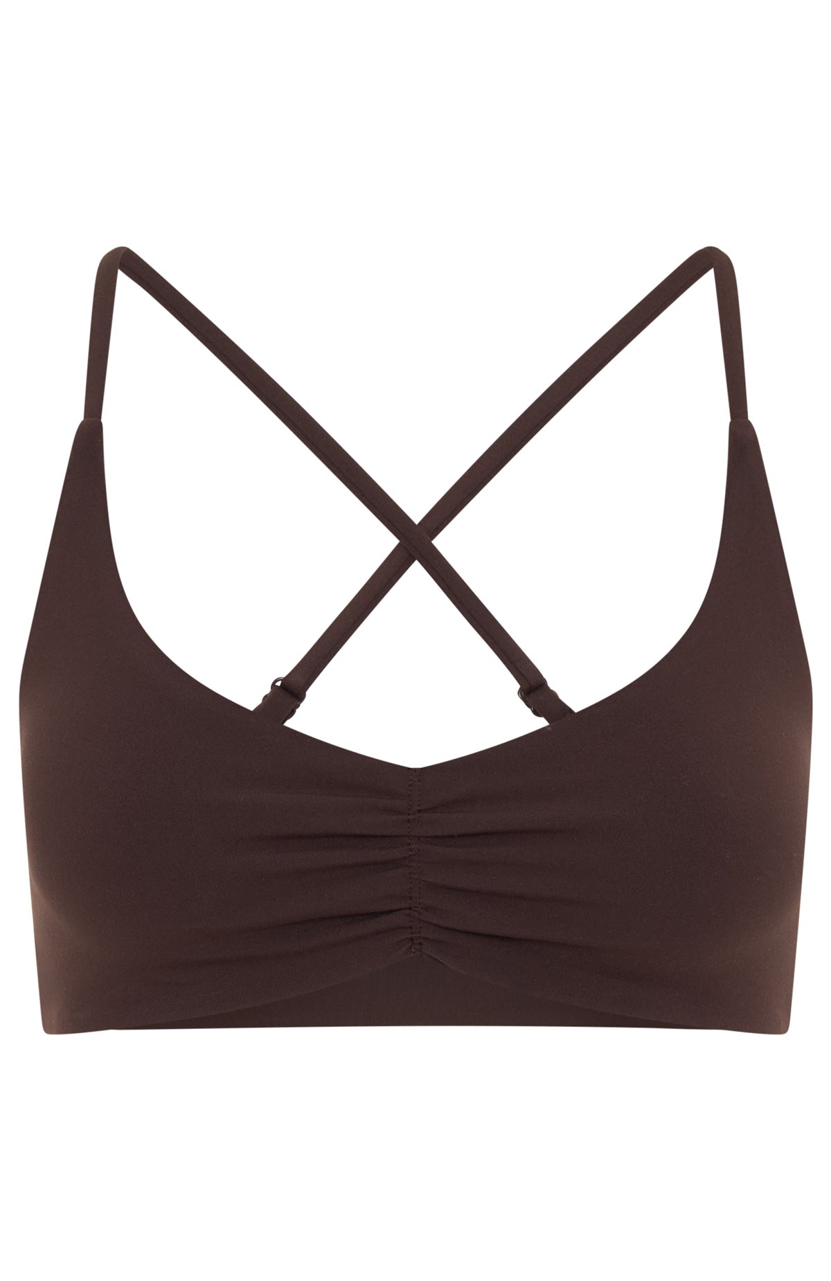 Fusion Sports Bra Dark Chocolate