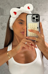 Kesia Beauty Headband 2 Pack Red/White