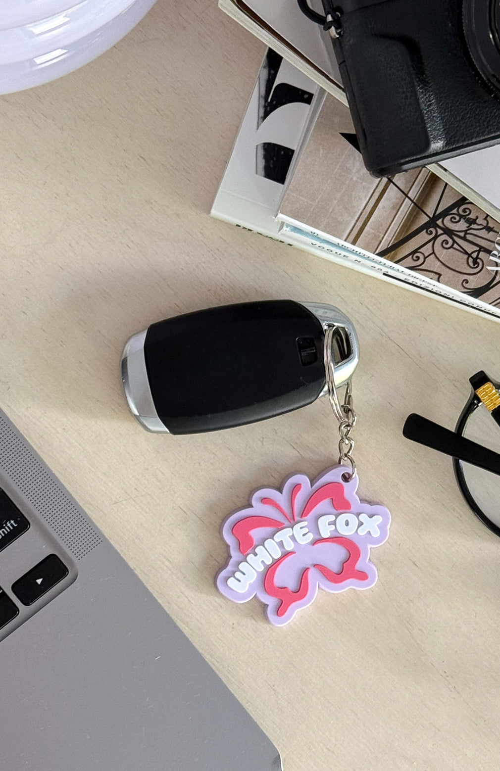 Lucky Thirteen Audrina Keychain Lilac