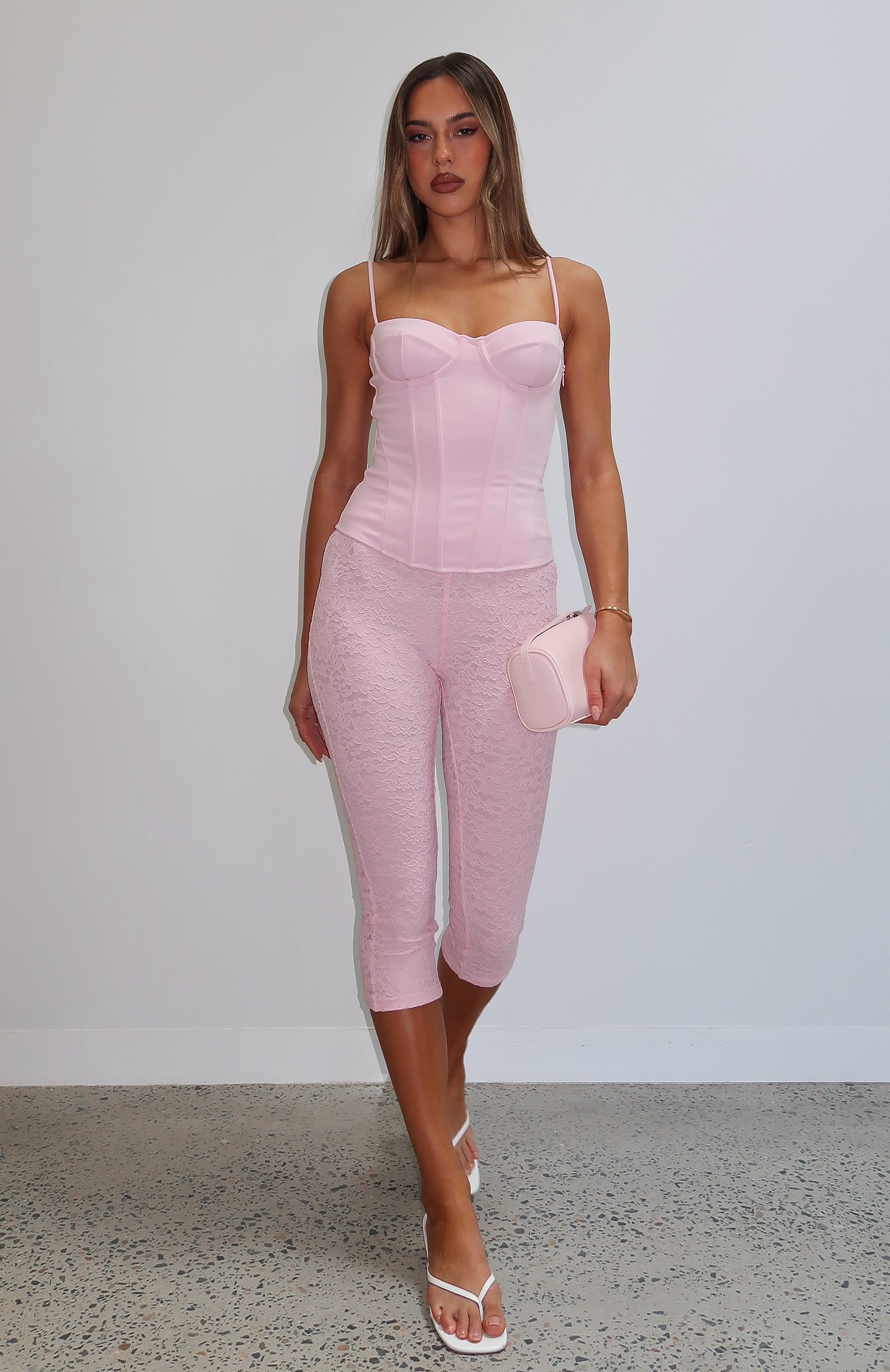 Moonlight Dance Bustier Baby Pink
