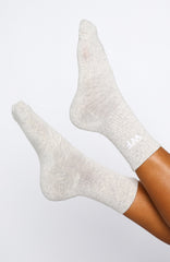 My Peace Socks Set White/Cream/Oatmeal