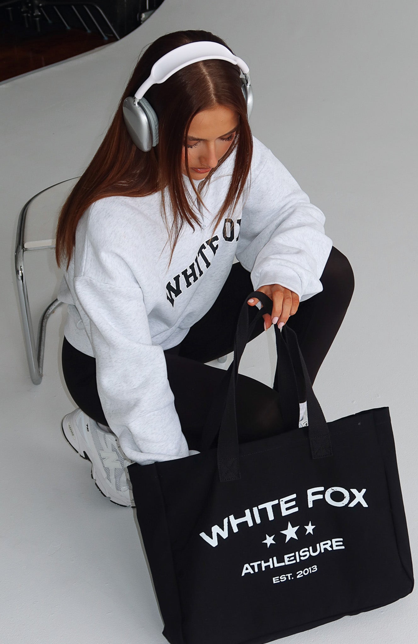 Never Wrong Tote Bag Black/White