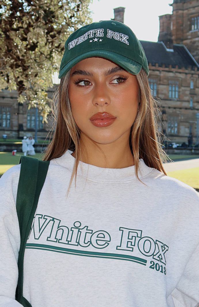 Social Season Cap Forest Green