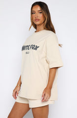 Offstage Oversized Tee Pebble