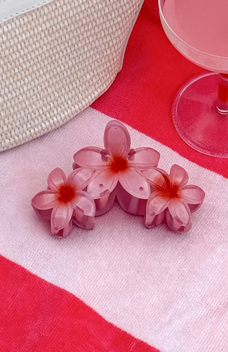 Parker Hair Clip Pink
