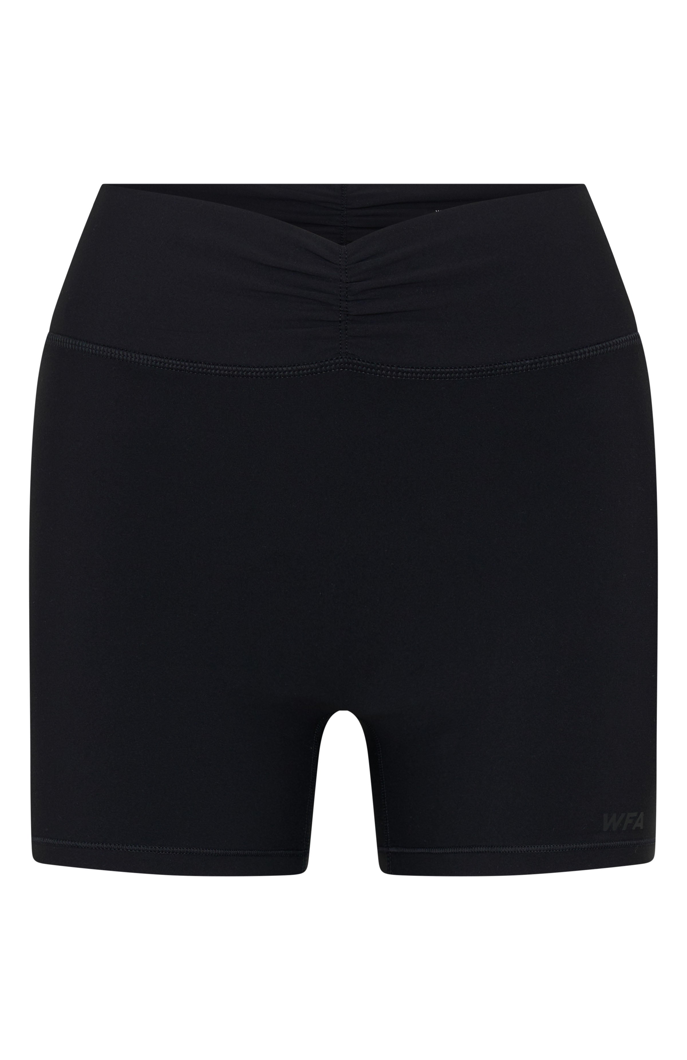 Radiate High Waisted Shorts Black
