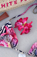 Raelynn Hair Clip Hot Pink