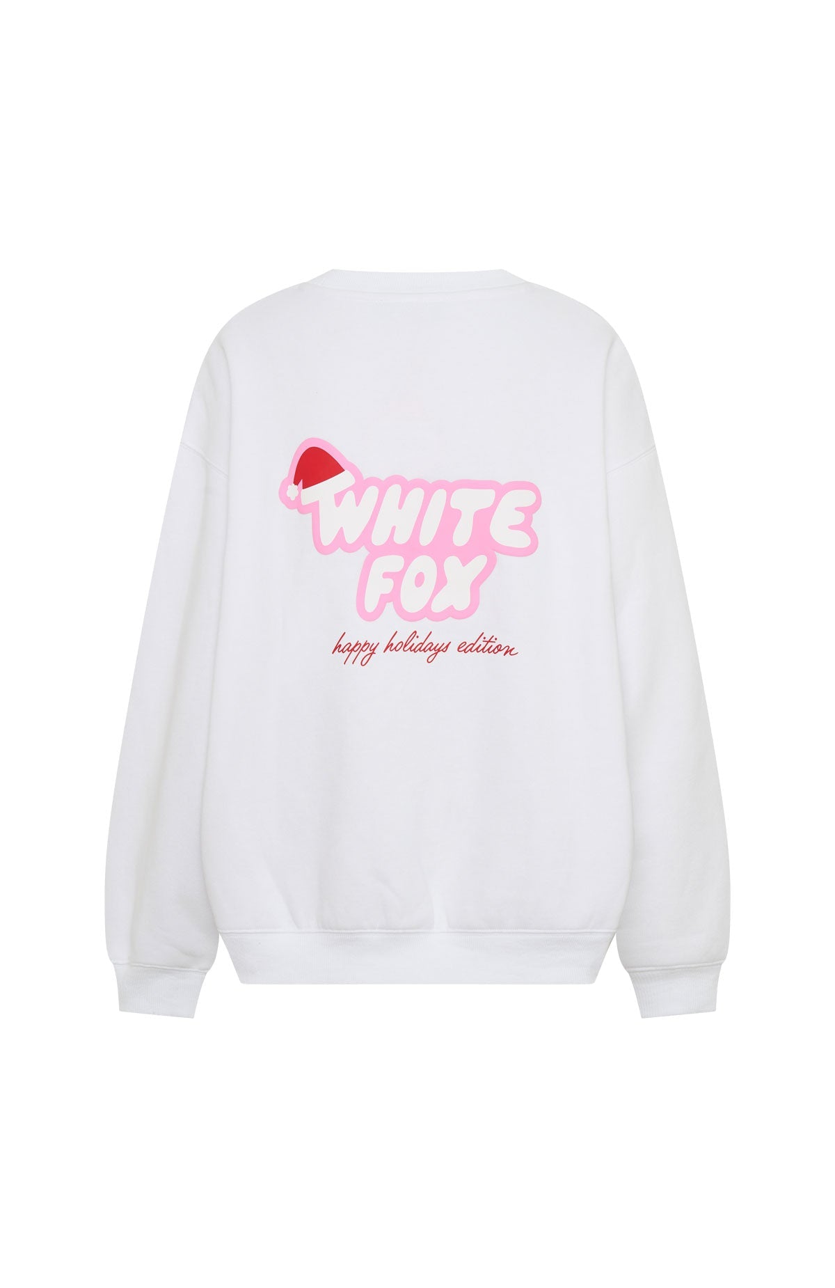 Santa Baby Oversized Sweater White