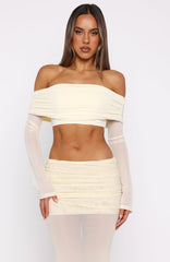 Send Me The Location Top Cream