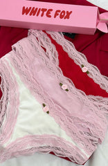 Sweet Love 3-Pack Underwear Set Berries