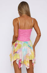 Weekend Crush Mini Dress Spring Bloom