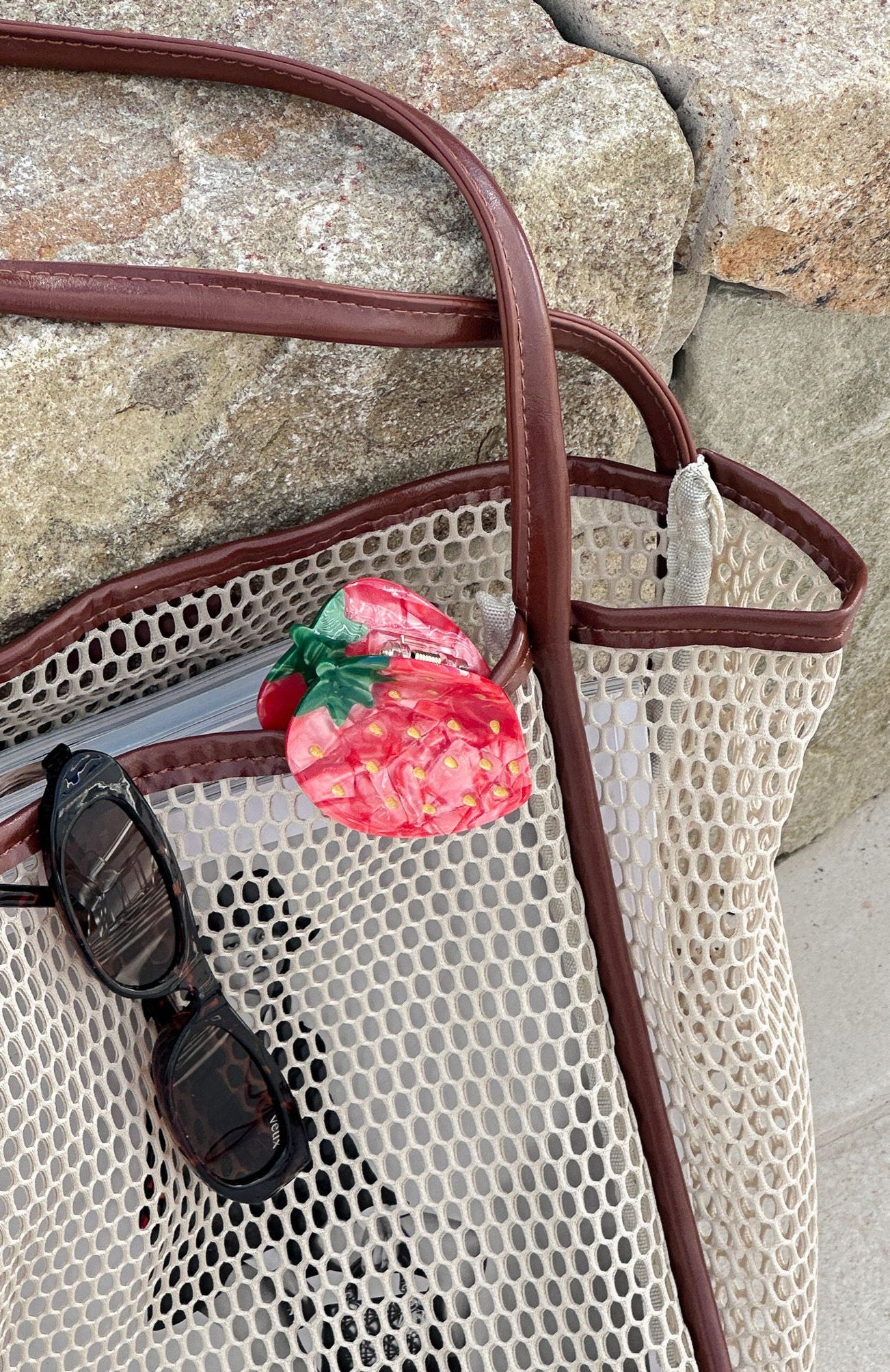 Piper Hair Clip Strawberry